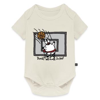 Dunk ScHoF - Body à manches courtes Premium Bébé - blanc cassé - Devant