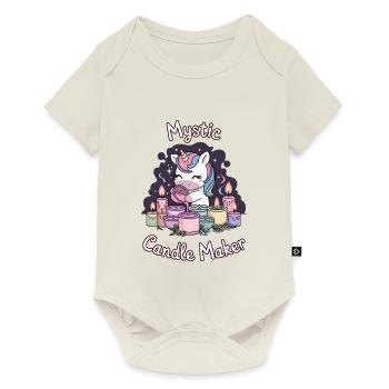 Fabricant de bougies mystiques. - Body à manches courtes Premium Bébé - blanc cassé - Devant