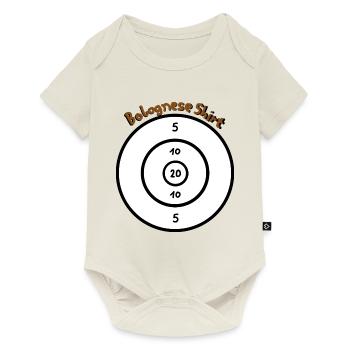 Bolognese Shit - Baby Premium short-sleeve bodysuit - off white - Front