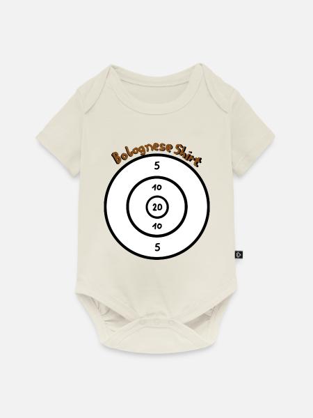 Bolognese Shirt - Baby Premium Kurzarmbody - Naturweiß