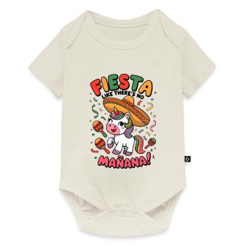 Fiesta Like There’s No Mañana! - Baby Premium short-sleeve bodysuit - off white - Front