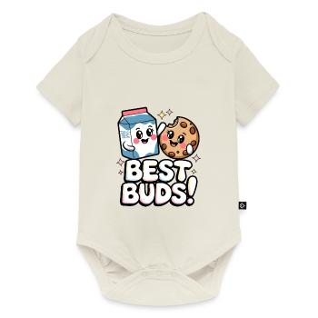 Beste Kumpels! - Baby Premium Kurzarmbody - Naturweiß - Vorne