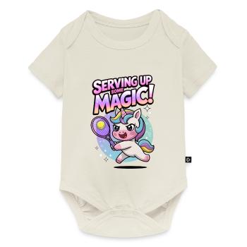 Serving Up Some Magic! - Baby Premium short-sleeve bodysuit - off white - Front
