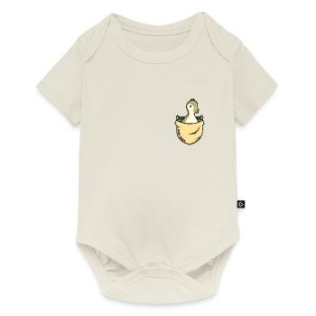 Baby Duck Outfit - Baby Premium Kurzarmbody - Naturweiß - Vorne