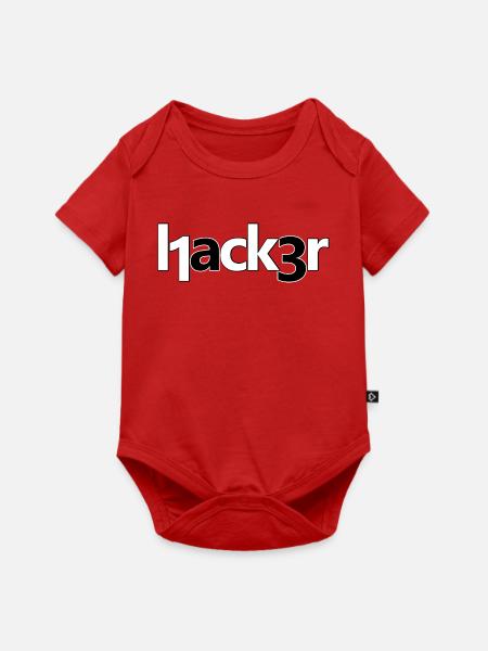 Hacker - Baby Premium Kurzarmbody - Rot