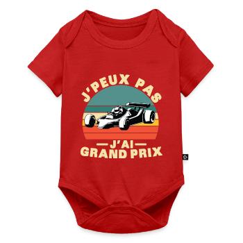 Je peux pas J'ai grand prix - Body à manches courtes Premium Bébé - rouge - Devant