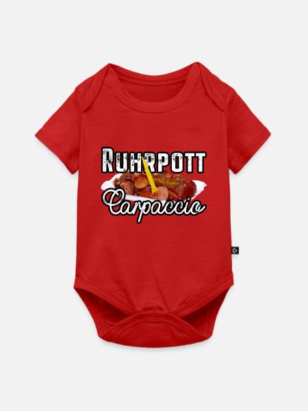 Currywurst Ruhrpott Carpaccio Bratwurst Geschenk - Baby Premium Kurzarmbody - Rot