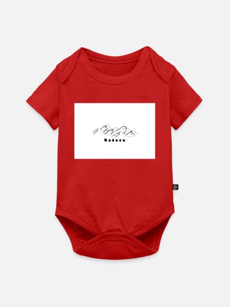 Nature - Baby Premium Kurzarmbody - Rot