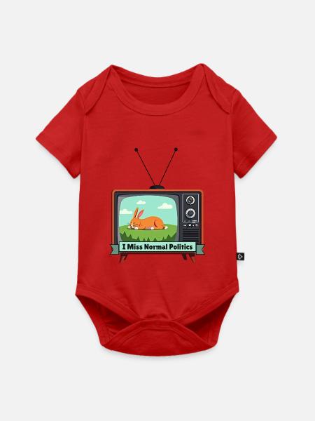 I Miss Normal Politics - Baby Premium Kurzarmbody - Rot