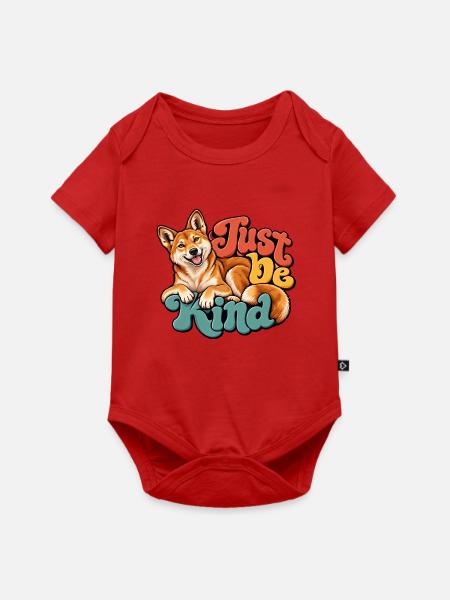 Dingo - Baby Premium Kurzarmbody - Rot