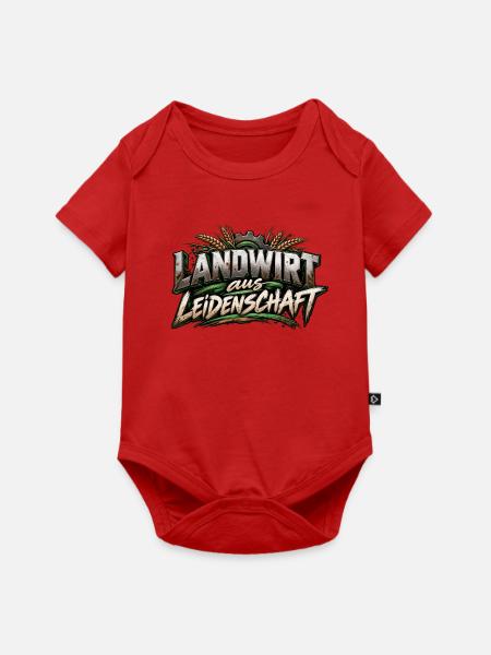 Landwirt aus Leidenschaft - Baby Premium Kurzarmbody - Rot