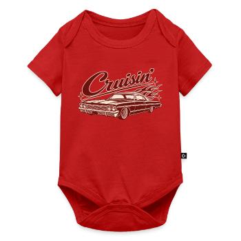 Cruisin’ Classic Car - Baby Premium Kurzarmbody - Rot - Vorne