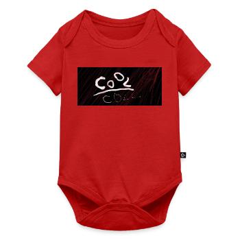 COOL. Emissionen und Nebel - Baby Premium Kurzarmbody - Rot - Vorne