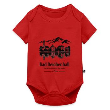 Bad Reichenhall Alpensee Panorama - Baby Premium Kurzarmbody - Rot - Vorne