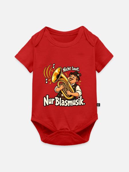 Blasmusik Musikverein Blaskapelle Blasmusiker - Baby Premium Kurzarmbody - Rot