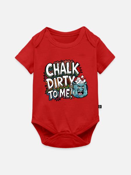 Chalk_Dirty - Baby Premium Kurzarmbody - Rot