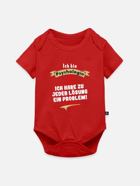ich bin psychologin - Baby Premium Kurzarmbody - Rot