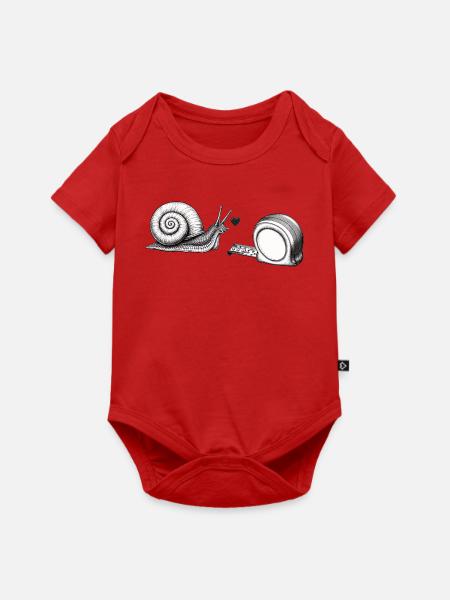 Liebe ist Liebe - Baby Premium Kurzarmbody - Rot