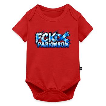 Kampf Parkinson Graffiti - Baby Premium Kurzarmbody - Rot - Vorne