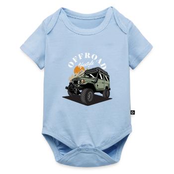 Offroad Lifestyle - Baby Premium Kurzarmbody - Hellblau - Vorne