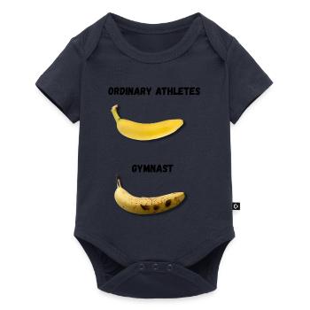  Ordinary Athletes vs Gymnast  - Baby Premium Kurzarmbody - Navy - Vorne
