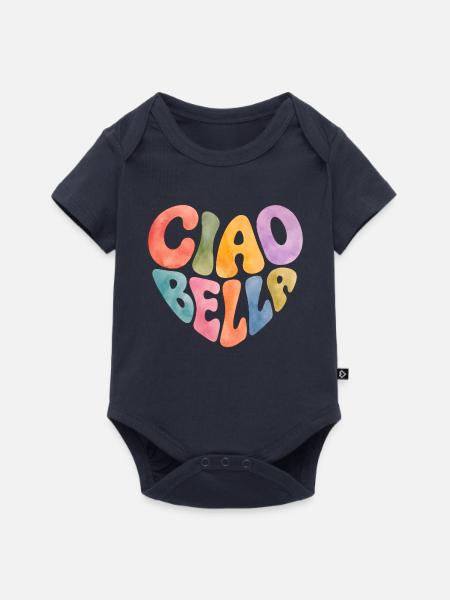 Ciao Bella - Baby Premium Kurzarmbody - Navy