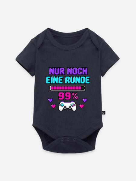 Gaming Lover - Baby Premium Kurzarmbody - Navy