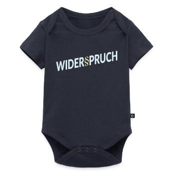 Jura Rechtsanwalt Widerspruch - Baby Premium Kurzarmbody - Navy - Vorne