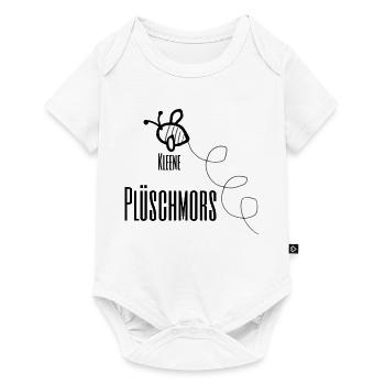 Kleene Plüschmors - Baby Premium Kurzarmbody - Weiß - Vorne