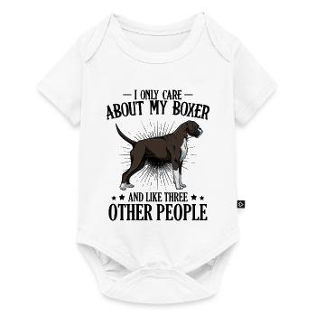 boxer - Baby Premium short-sleeve bodysuit - white - Front