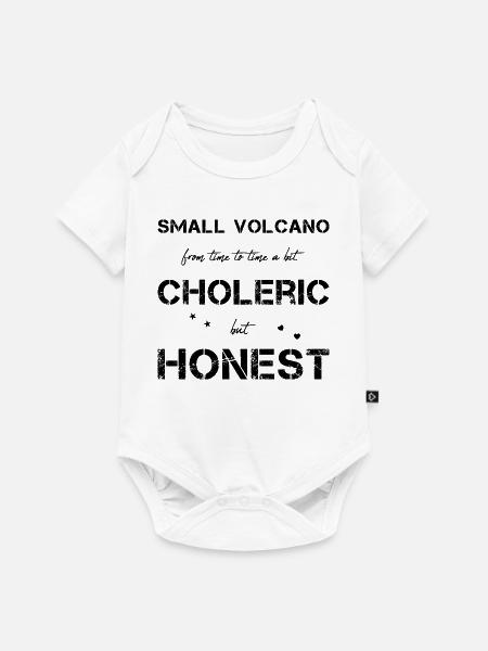 choleric honest - Baby Premium Kurzarmbody - Weiß