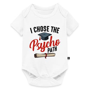 psychologue - Body à manches courtes Premium Bébé - blanc - Devant