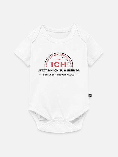 unentbehrlich Ego ich - Baby Premium Kurzarmbody - Weiß