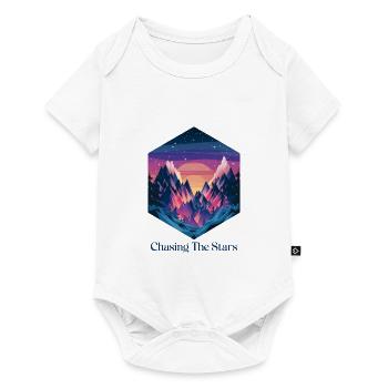 Chasing The Stars - Baby Premium short-sleeve bodysuit - white - Front