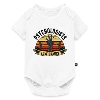 psychologue - Body à manches courtes Premium Bébé - blanc - Devant