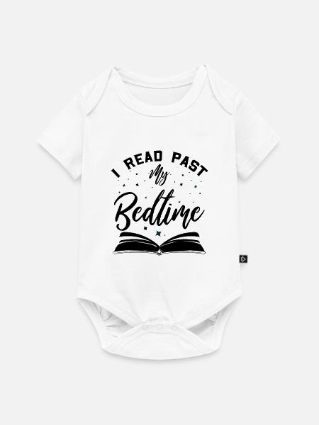 Bücher lesen - Baby Premium Kurzarmbody - Weiß
