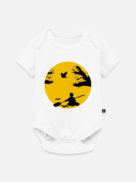 kanu freiheit - Baby Premium Kurzarmbody - Weiß