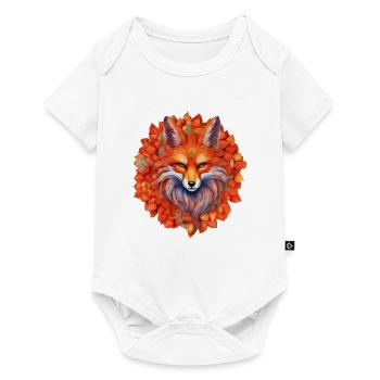Rotfuchs - Baby Premium Kurzarmbody - Weiß - Vorne