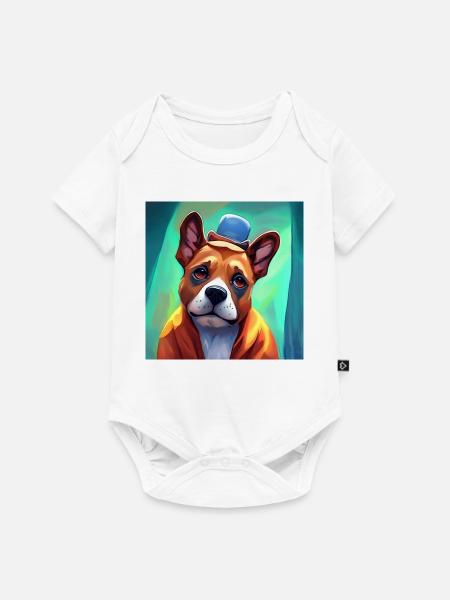 Liebe mich zärtlich - Baby Premium Kurzarmbody - Weiß