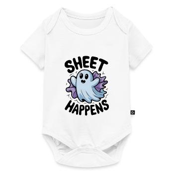 Sheet Happens - Baby Premium short-sleeve bodysuit - white - Front