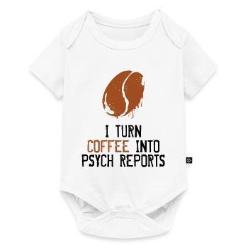 psychologue - Body à manches courtes Premium Bébé - blanc - Devant
