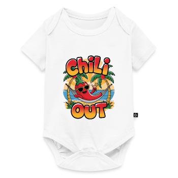 Chili Out - Baby Premium short-sleeve bodysuit - white - Front