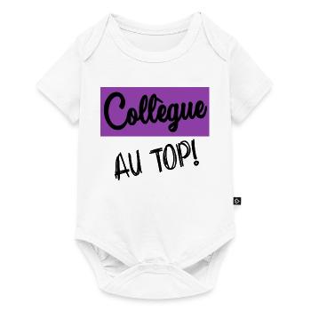 RETIREMENT. RETIREMENT. RETIRED. RETIREMENT - Baby Premium short-sleeve bodysuit - white - Front
