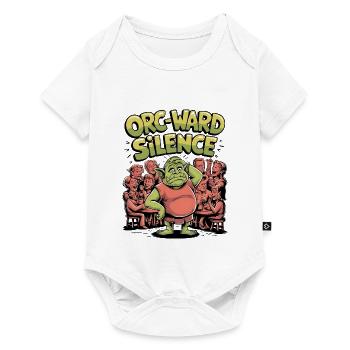 Orc-ward Silence - Baby Premium short-sleeve bodysuit - white - Front