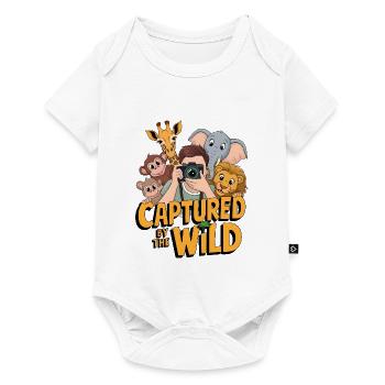 Captured By The Wild - Baby Premium short-sleeve bodysuit - white - Front