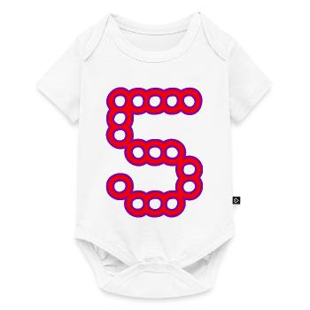 5. ANNIVERSARY. 5 YEARS. 5th ANNIVERSARY - Baby Premium short-sleeve bodysuit - white - Front
