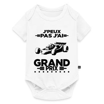 Je Peux Pas J'ai Grand Prix - Body à manches courtes Premium Bébé - blanc - Devant