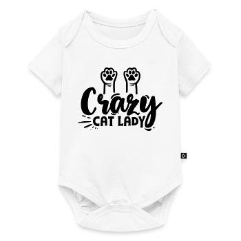 Cat Lover - Body à manches courtes Premium Bébé - blanc - Devant