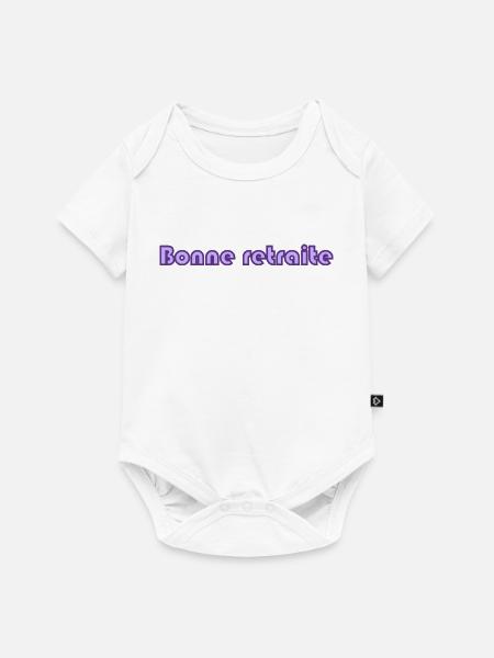RUHESTAND. RUHESTAND. PENSIONIERT. RUHESTAND - Baby Premium Kurzarmbody - Weiß