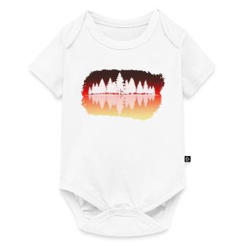 Wald - Forest - Baby Premium Kurzarmbody - Weiß - Vorne